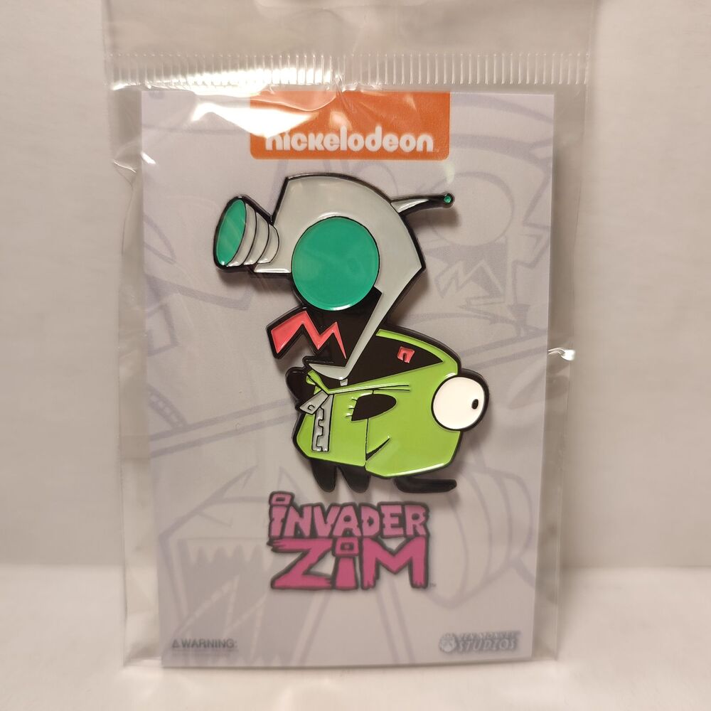 Invader Zim Gir In Dog Suit Enamel Pin Official Nickelodeon Collectible Badge